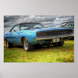 Poster Chargeur Dodge 1970