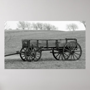 Poster Chariot de Buckboard