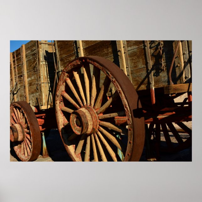 Poster Chariot de train antimule (Devant)