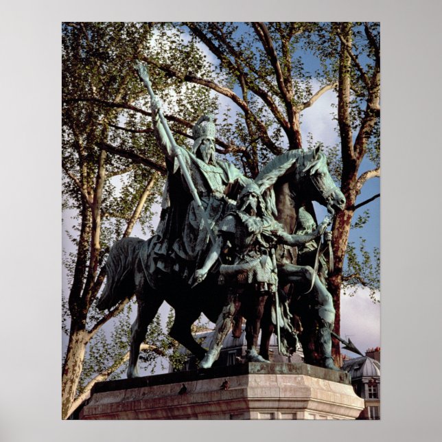 Poster Charlemagne (Carolus Magnus, Charles le Grand) (7 (Devant)