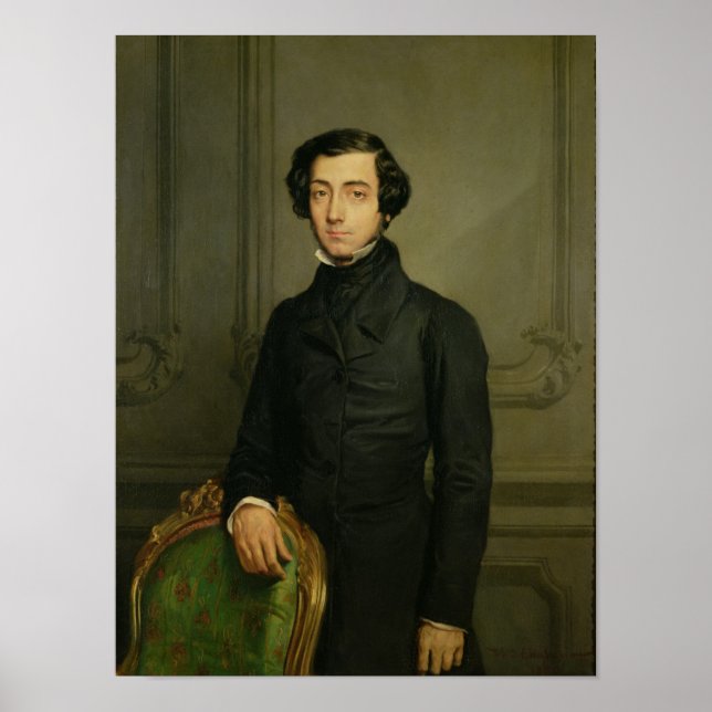 Poster Charles-Alexis-Henri Clerel de Tocqueville 1850 (Devant)