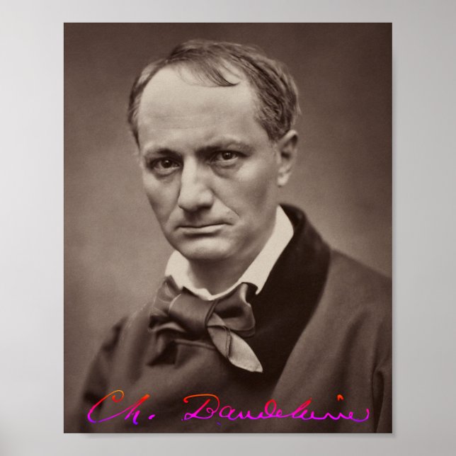 Poster Charles Baudelaire (Devant)