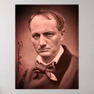 Poster Charles Baudelaire
