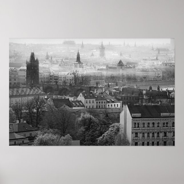 Poster Charles Brigde, Prague (Devant)