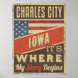 Poster Charles City