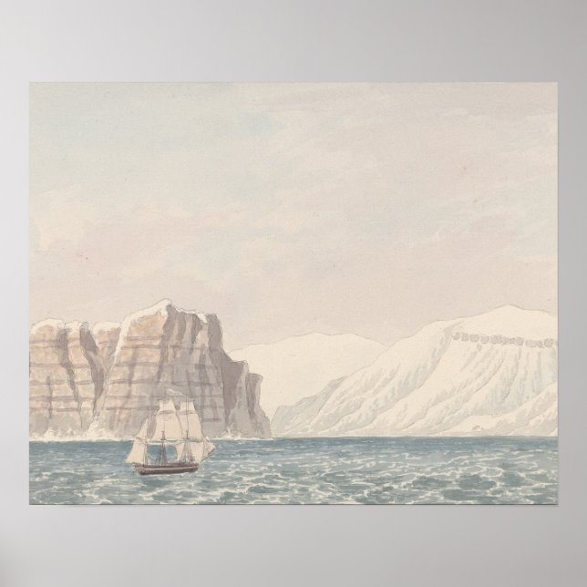 Poster Charles Hamilton Smith - Burnett Inlet, Barrow (Devant)