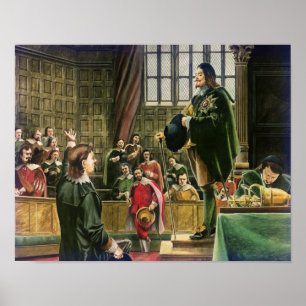 Poster Charles I à la Chambre des communes