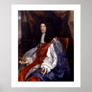 Poster Charles II of Great Britain and Ireland