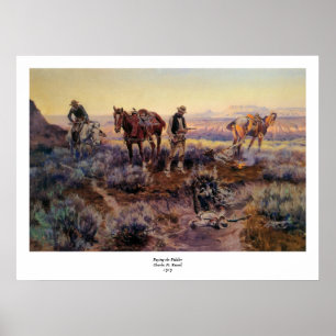 Poster Charles M. Russell's Paying the Fiddler (1919)