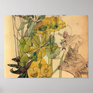 Poster Charles Rennie Mackintosh - Spurge With Yham 1909