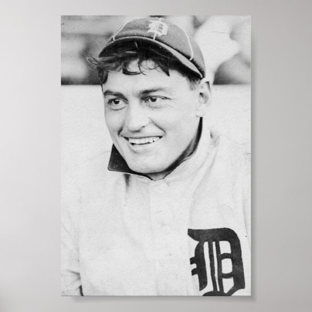Poster Charles Schmidt, Tigres de Détroit (Devant)