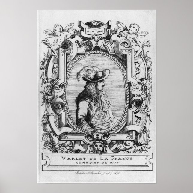 Poster Charles Varlet, appelé La Grange (Devant)