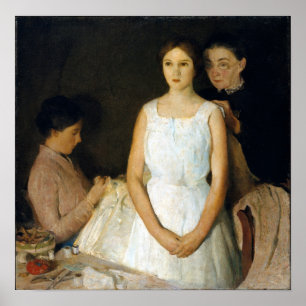 Poster Charles W. Hawthorne Le Trousseau