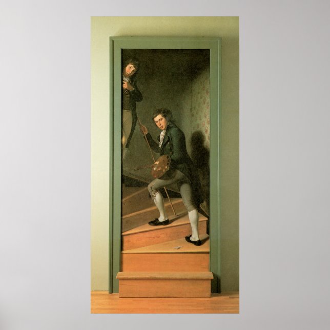 Poster Charles Willson Peale Le Groupe Escalier (Devant)