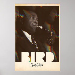 Poster Charlie “Bird” Parker Original sous licence offici