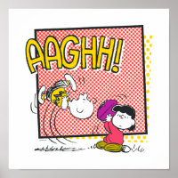 Charlie Brown et Lucy Football Comic Graphic