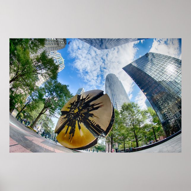 Poster Charlotte NC (Devant)