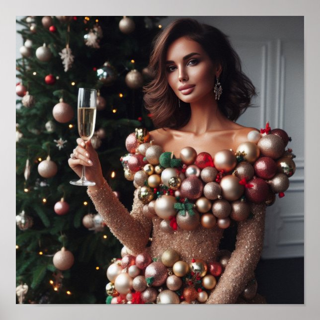 Poster Charme de Noël (Devant)