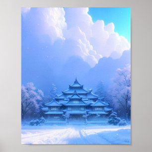 Poster Charme d'hiver