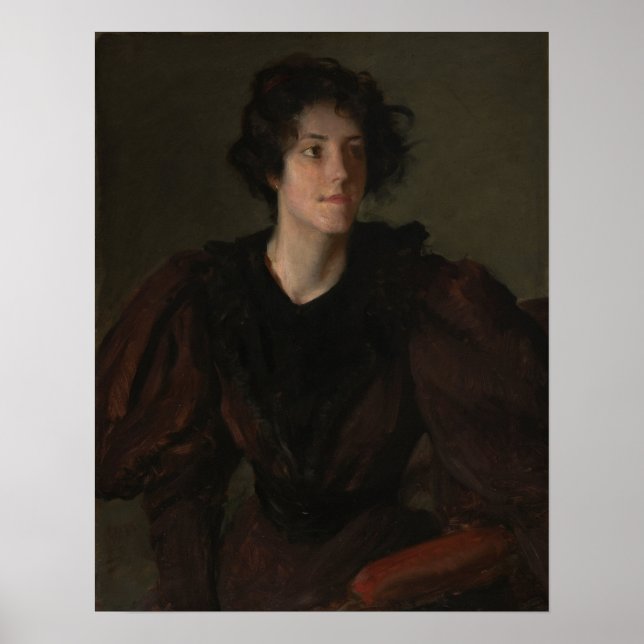 Poster Chase - Étude D'Une Jeune Femme (Devant)