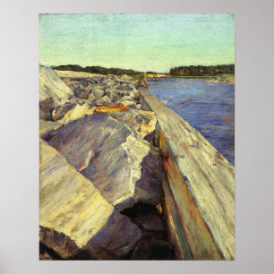 Poster Chase - Le pêcheur solitaire 1890