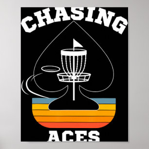 Poster Chasing Aces Disc Golf Target Sports Vêtements Hom