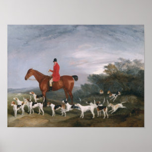 Poster chasse, 1841