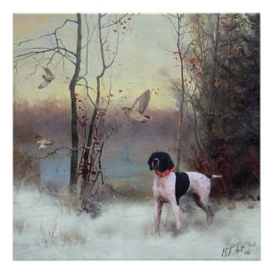Poster Chasse à la bécasse avec SPG