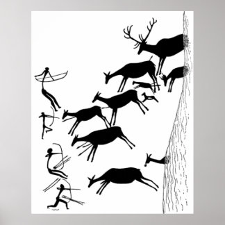Poster Chasse au stade à Valltoria