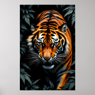 Poster Chasse au Tigre