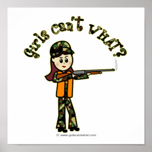 Poster Chasse aux femmes légères