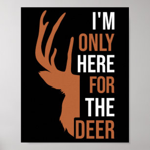 Poster Chasse Chasse Chasse Deer Chasse Buck Elk Antlers