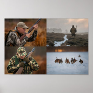 Poster Chasse début de saison chasseur de primes