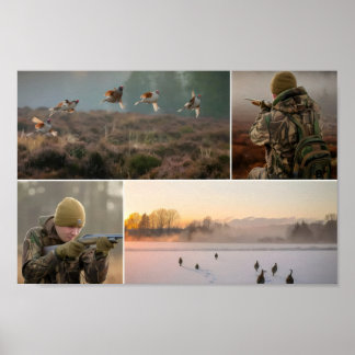 Poster Chasse début de saison chasseur de primes