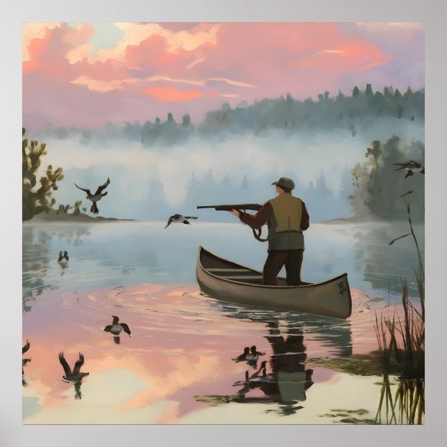 Poster Chasse début de saison chasseur de primes (Devant)