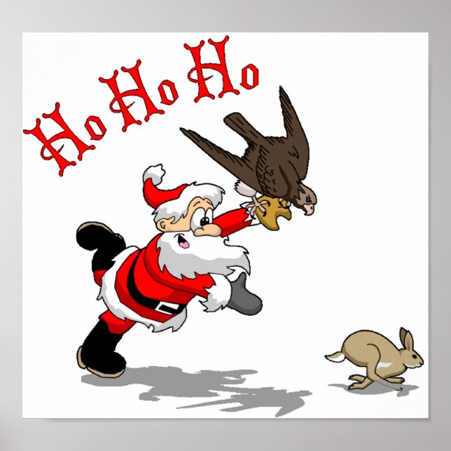 Poster Chasse Père Noël (Devant)