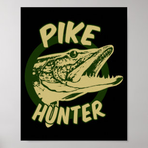 Poster Chasseur de brochet