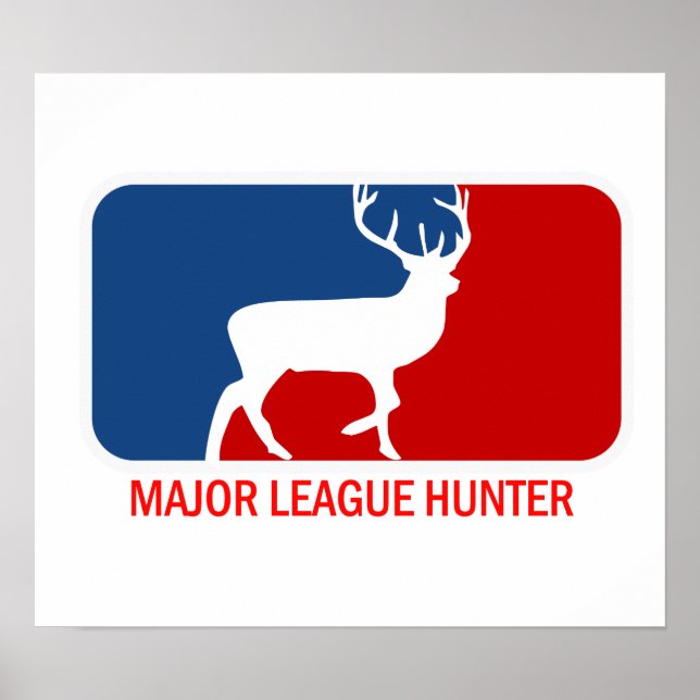 Poster Chasseur de la Ligue majeure (Devant)