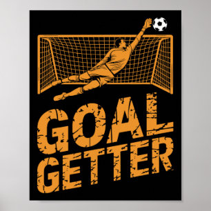 Poster Chasseur de œufs de Pâques Joueur de foot Oreille 