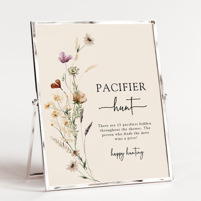 Poster Chasseur de Pacifique de Boho (Boho Pacifier Hunter Poster
)