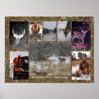 Poster Chasseur de rivière Niobrara 2014