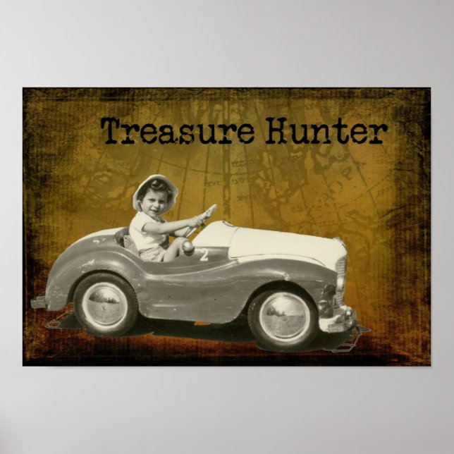 Poster Chasseur de trésors (Devant)