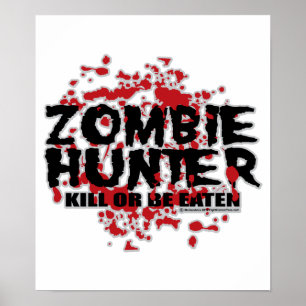 Poster Chasseur de zombi