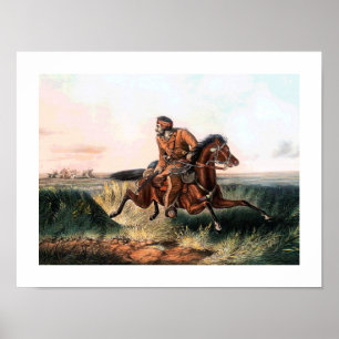 Poster Chasseur des Prairies