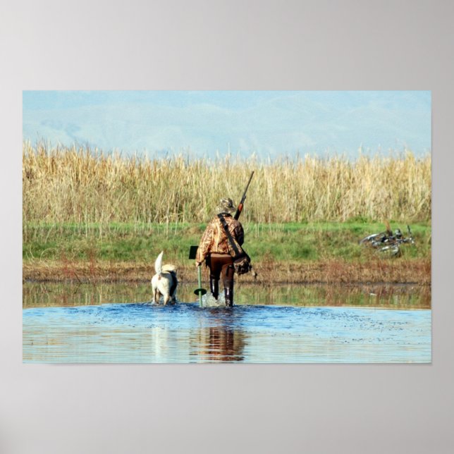 Poster Chasseur junior (Devant)