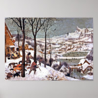 Chasseurs dans la neige, Pieter Bruegel l'Ancien