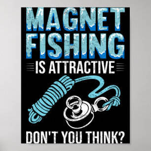 Poster Chasseurs pêcheurs homme chasseur magnétique chass