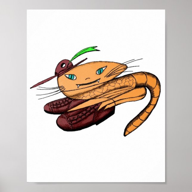 Poster Chat (Devant)