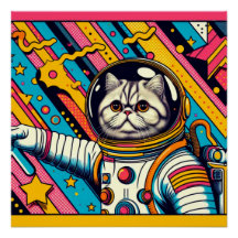 CHAT-ASTRONAUT PERSIEN 3