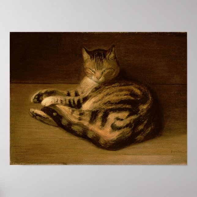 Poster Chat baissier, 1898 (Devant)